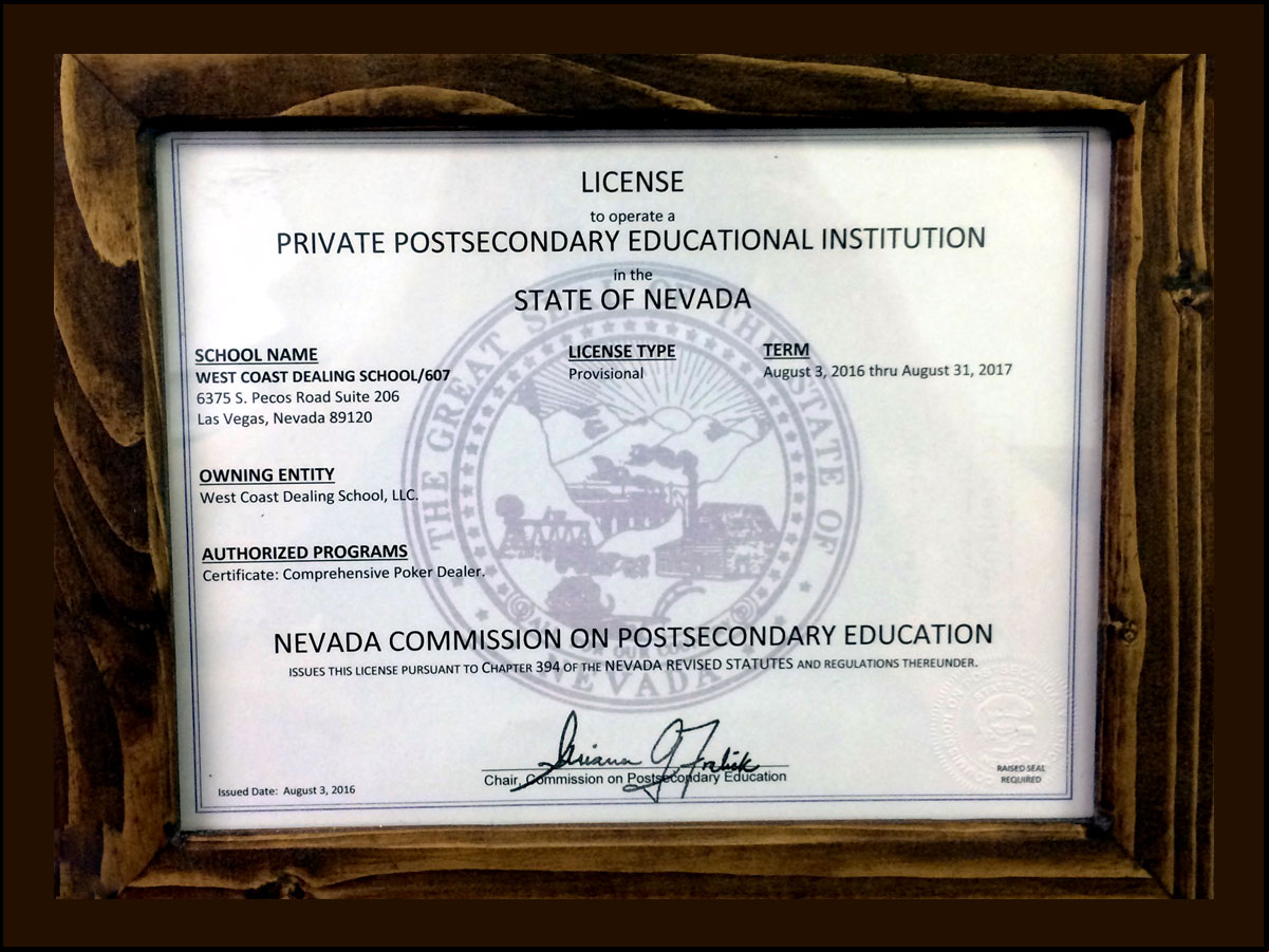 Poker_Licenses_Certification